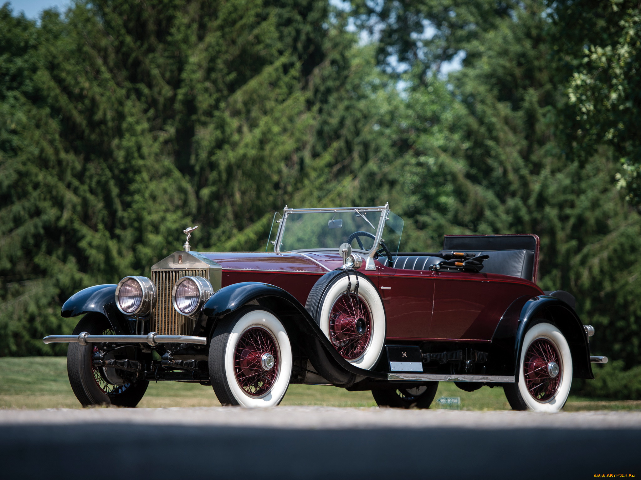 , rolls-royce, 1927, roadster, piccadilly, phantom, i, springfield